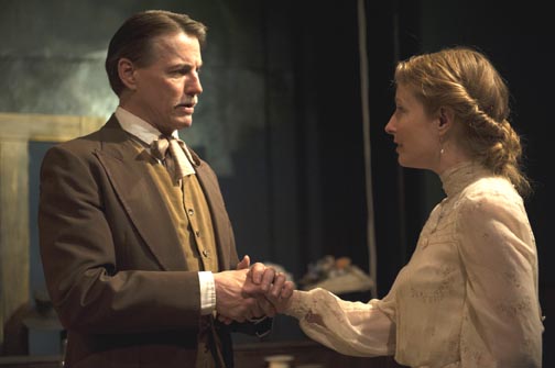 Augustus Trenor and Lily Bart
